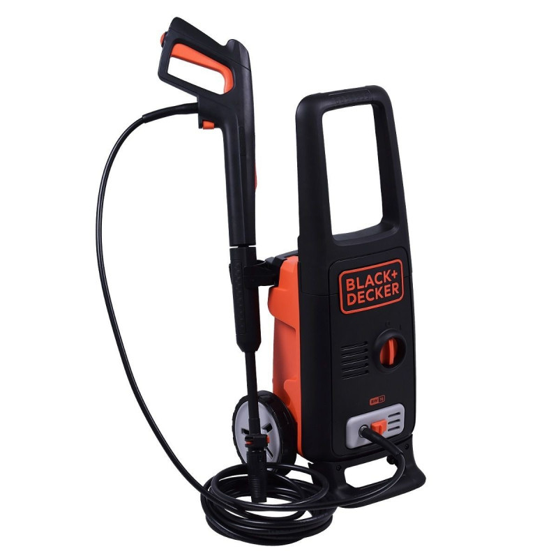 Hidrolavadora 1700W BLACK+DECKER BW17 130 Bar Manguera 6m +