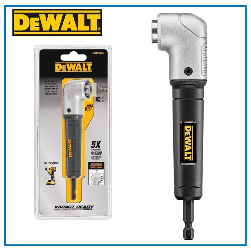 dewalt right angle impact