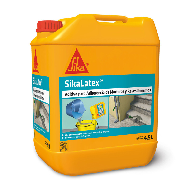 Sika Látex Bidón 4,5 Lts – Mejorador De Adherencia Y Resistencia