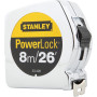 Huincha de medir Stanley Powerlock 8 Metro