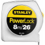 Huincha de medir Stanley Powerlock 8 Metro