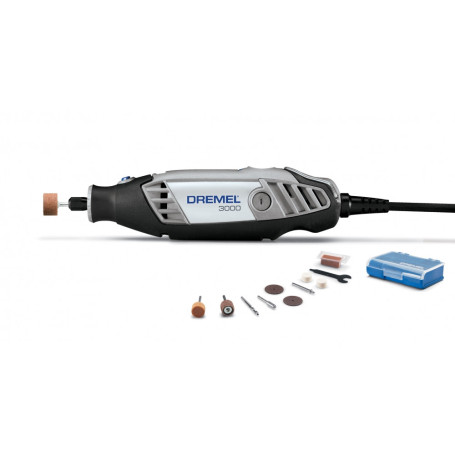 Dremel 3000 con 10 Accesorios F0133000PD - Herramienta Rotativa Versátil