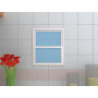 VENTANA GUILLOTINA ADVANCE VIDRIO SIMPLE 50X60CM