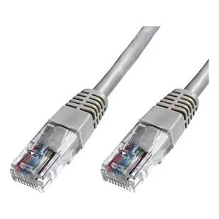 Patch cord Cat6 3 mts gris 10 Unidades