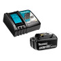 Kit Cargador 18v DC18RC + Bateria BL1850B 5Ah makita