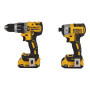 Taladro percutor + atornillador impacto dewalt 20V Dck223