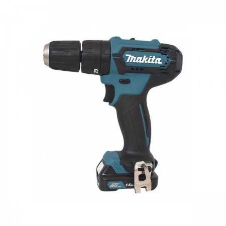 Taladro percutor inalambrico 12v HP333DWYE Marca Makita 2 baterías + cargador