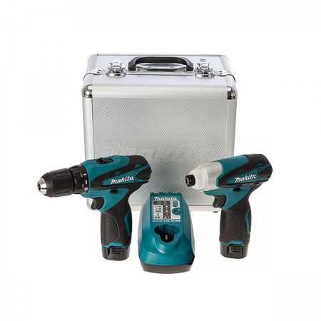 Kit de Taladro + Atornillador  makita 12 Volts LCT204