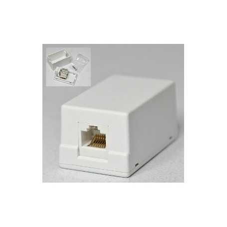 ROSETA RJ45 CAT.6 UTP, CON MODULO INTERNO