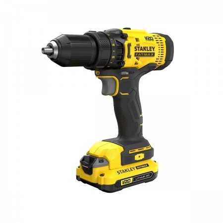 Taladro-Atornillador Inalámbrico 20V Stanley Fatmax SCD700C2K-B2