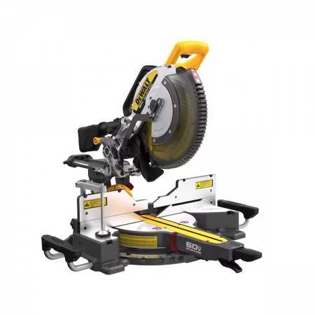 Sierra Ingletadora Deslizante de Doble Bisel de 12" (305 mm) de 60V MAX Dewalt DCS781B-B3