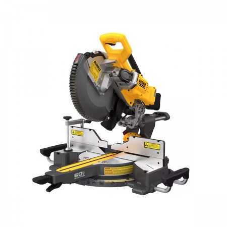 Sierra Ingletadora Deslizante de Doble Bisel de 12" (305 mm) de 60V MAX Dewalt DCS781B-B3