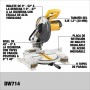 Sierra Ingleteadora 10" 1,650W DeWalt DW714-B2C