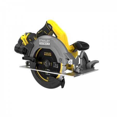 Sierra Circular Inalámbrica Stanley Fatmax Brushless 20V 7-1/4" SBC550D2K-B2