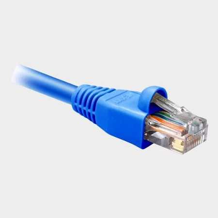 Patch Cord Cat6 0.5 mts Azul Cable de Red Ulink