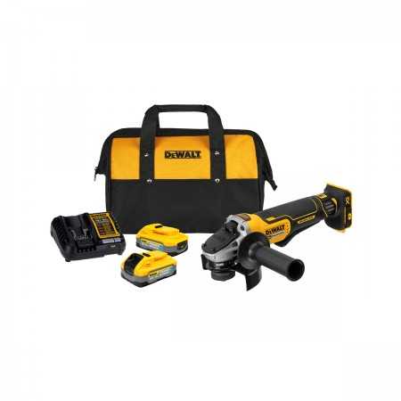 Esmeril Angular Inalámbrico 4-1/2" 20V XR Brushless Dewalt DCG413H2-B2