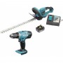 Kit Cortasetos + Taladro Atornillador Inalámbricos Makita DUH523RF-1