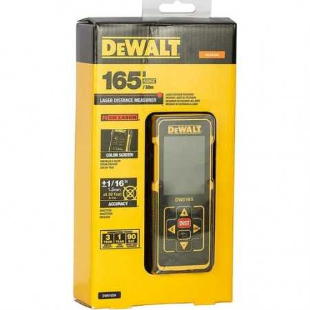 Medidor Láser DEWALT DW0330SN 100M - Alta Precisión para Medición de Distancias