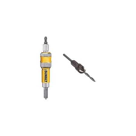 Set Adaptador Rápido Avellanar Atornillar DeWalt DW2735 | Precisión y Versatilidad