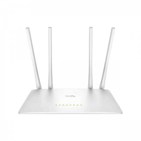 Router WiFi Doble Banda Cudy AC 1200 WR1200 – Velocidad y Conectividad 4 en 1