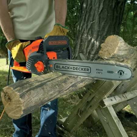 Motosierra Eléctrica Black+Decker GK1740-B2C de 18