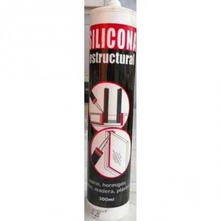 Silicona Estructural Negra 330ML - Sellado y Adhesión