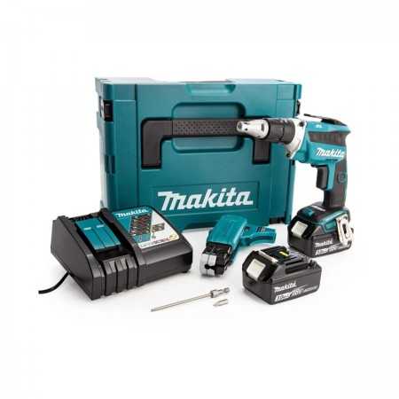 Atornillador Inalámbrico 1/4" BL 18V LXT Makita DFS452FJX2