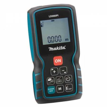 Medidor de Distancia Láser Makita LD080PI 80m | Precisión y Multifuncionalidad