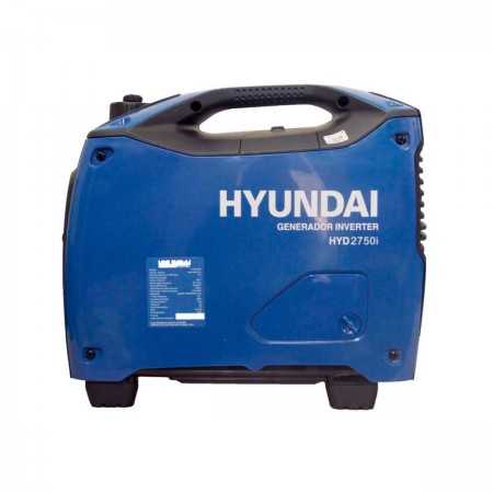 Generador Inverter Digital Hyundai Gasolina 2.2/2.75 KW