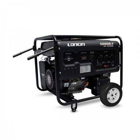 Generador Loncin LC5000DF 4.5kW Gasolina - Partida Eléctrica