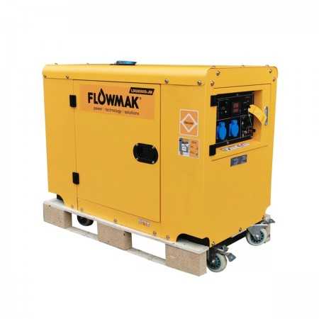 Generador Eléctrico Diésel Flowmak LDG8000S-JM 220V 6kW