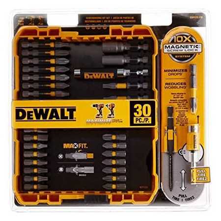 Set de Atornillar DeWalt 30 Piezas con Caja DWA2SLS30 | Precisión y Versatilidad