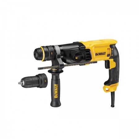 Rotomartillo Eléctrico 800W SDS PLUS de 1" (26mm) de 3.0J Dewalt D25134K-B2C