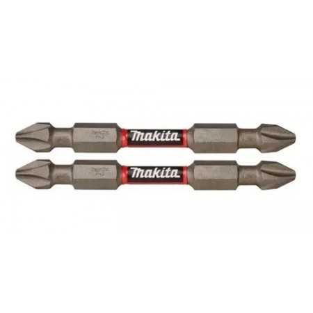 Punta Doble Makita Impact Premier PH2 65 mm 2 Unidades E-06286 - Resistencia y Precisión