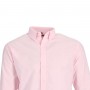 Camisa Oxford Manga Larga Rosa Talla XL