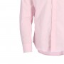 Camisa Oxford Manga Larga Rosa Talla XL