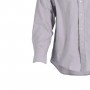 Camisa Oxford Manga Larga Gris Talla S