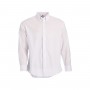 Camisa Oxford Manga Larga Blanca Talla S | Estilo Clásico y Profesional para Oficina y Eventos