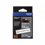 Cinta Flexible Brother TZeFX231 Negro sobre Blanco 12 mm