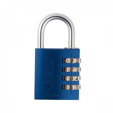 Candado de Aluminio 145/40 Azul Clave Blistado | Seguridad Eficiente Abus