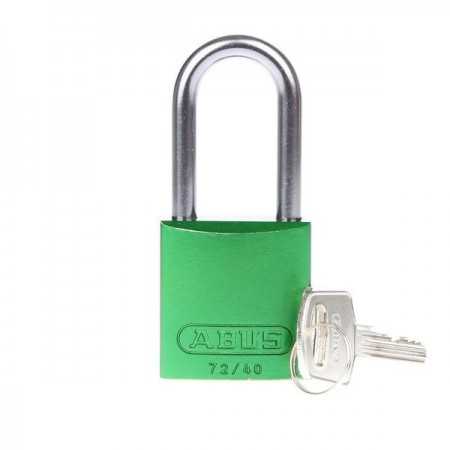 Candado Aluminio 72/40 HB40 KD RTN Verde