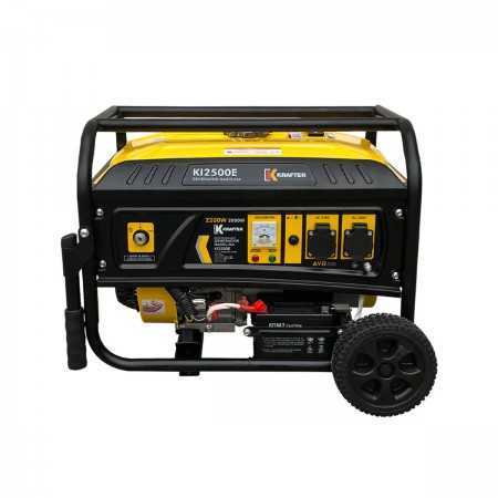 Generador Gasolina Krafter KI2500E 2.2 kVA (2200W) P.E.