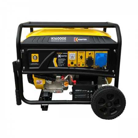 Generador Gasolina Krafter KI6000E 5.5kVA - Partida Manual