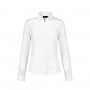 Blusa Oxford Manga Larga Blanca