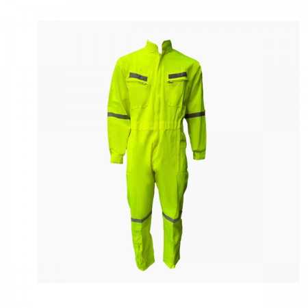 Overol de trabajon poplin Fluor