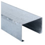 Perfil montante C metalcon estructutal 90X38X12X0,85 6 MTS