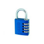 Candado Aluminio 145/40 AZUL CLAVE BLISTEADO ABUS