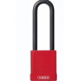 Candado Dielectrico 74/40 HB75 KD ROJO ABUS